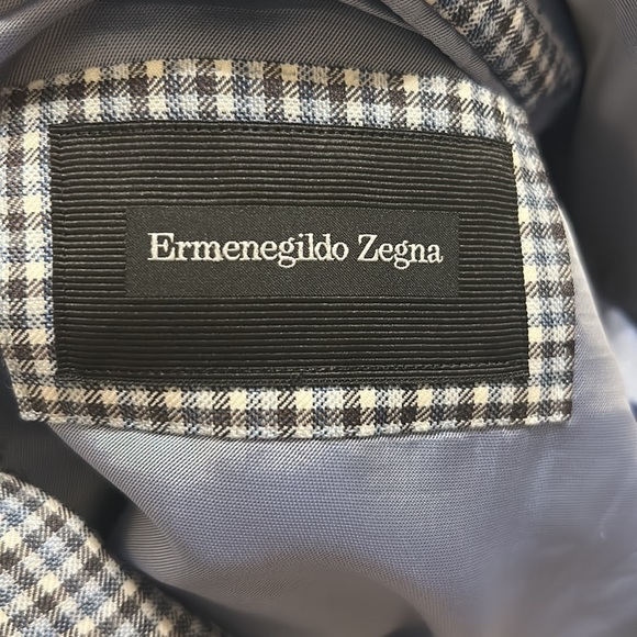 Ermenegildo Zegna plain Suit Jacket - Picture 2 of 5